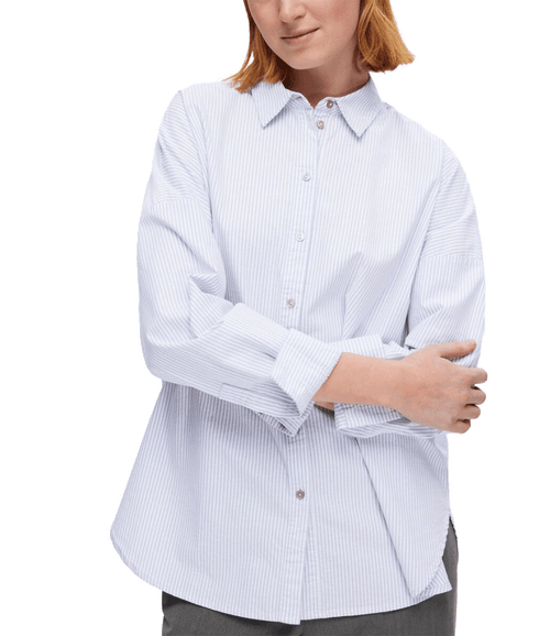 Oversized Cotton Shirt - Multi