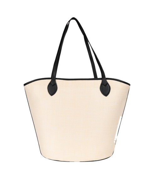Covent Beach Tote With Crossbody Bag - Cream