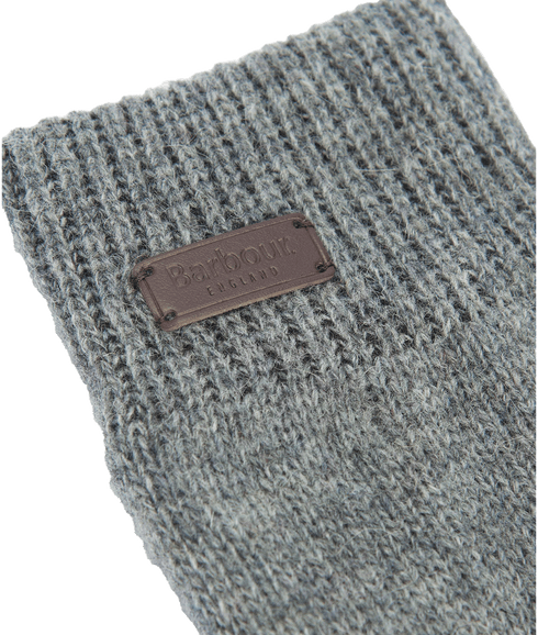 Carlton Knitted Gloves - Grey