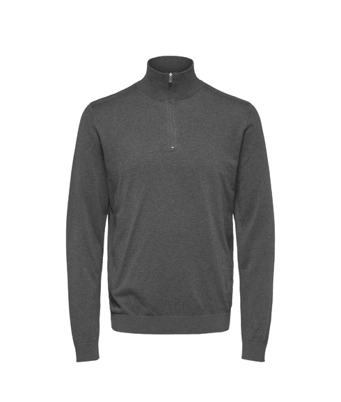 Berg LS Half Zip - Grey