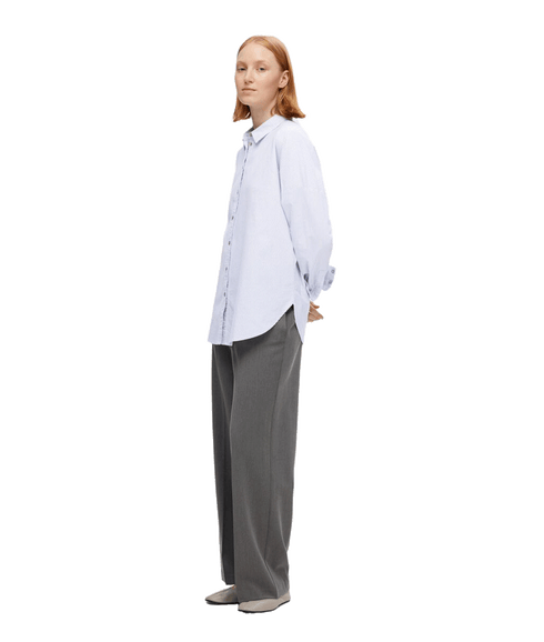 Oversized Cotton Shirt - Multi