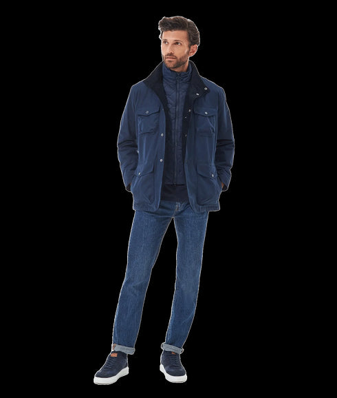 Ogston Waterproof Jacket - Navy