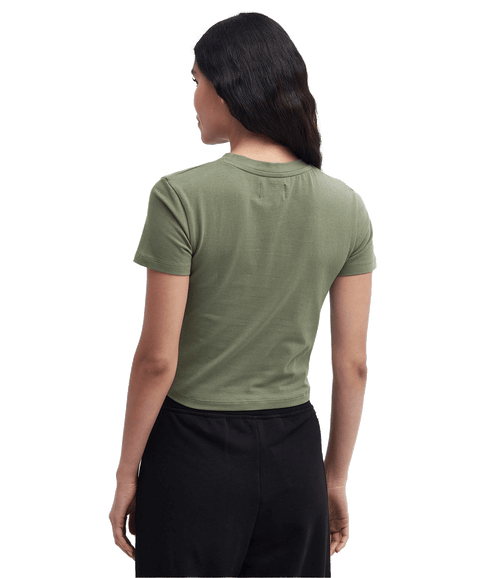 Reign Cropped T-Shirt - Green