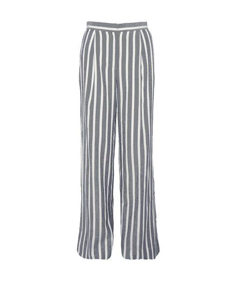 Annalise Lyocell Linen Blend Trousers - Multi