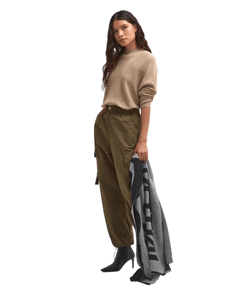 Sunita High-Neck Jumper - Beige