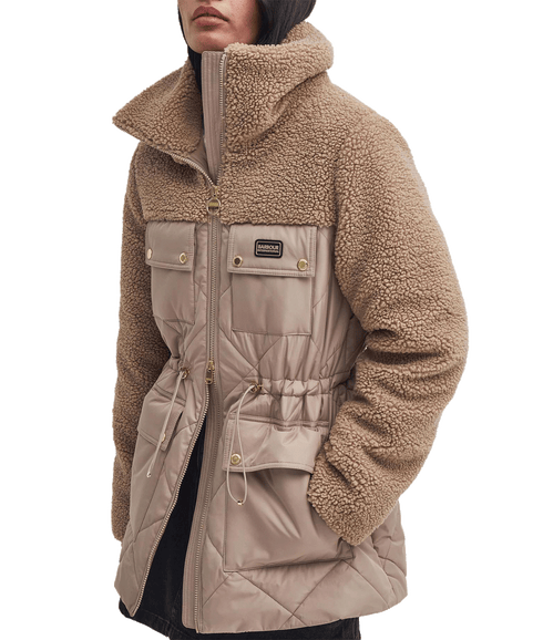 Jemison Quilted Jacket - Beige