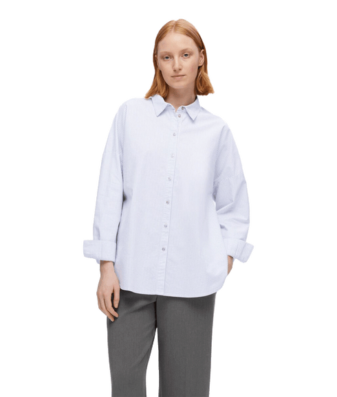 Oversized Cotton Shirt - Multi
