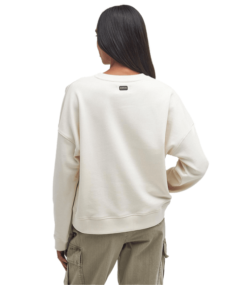 Carla Logo Sweatshirt - Cream