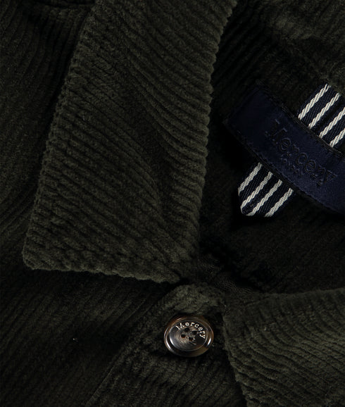 Carel Jumbo Lux Cord Overshirt - Green