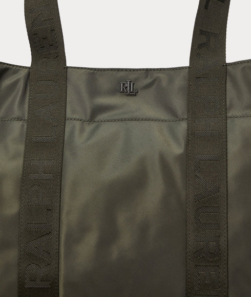 Nylon Extra-large Stevie Tote Bag - Green
