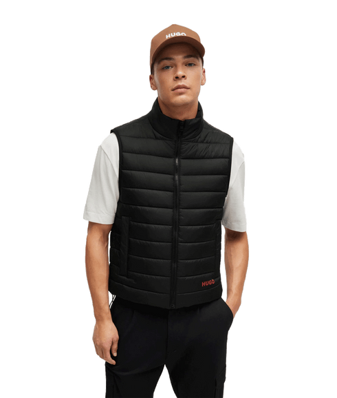 Brentino Slim Fit Gilet - Black