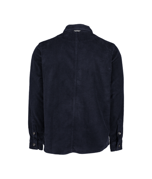 Carel Jumbo Lux Cord Overshirt - Navy