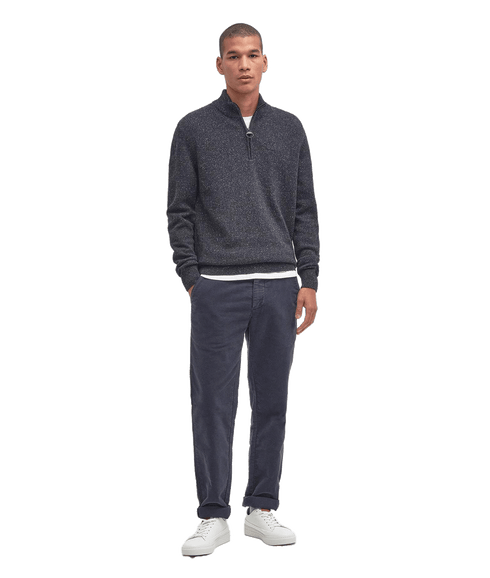 Essential Tisbury Half Zip Sweatshirt - Black