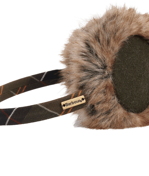 Barrhill Faux-Fur Ear Muffs - Brown