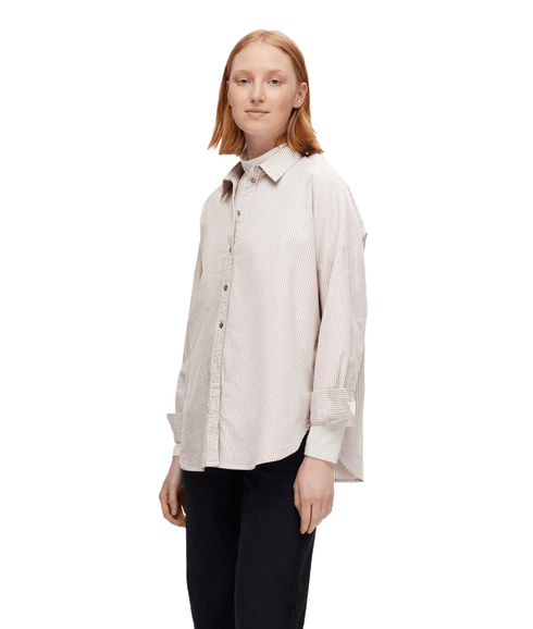Oversized Cotton Shirt - Multi