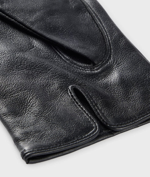 Hainz Leather Gloves - Black