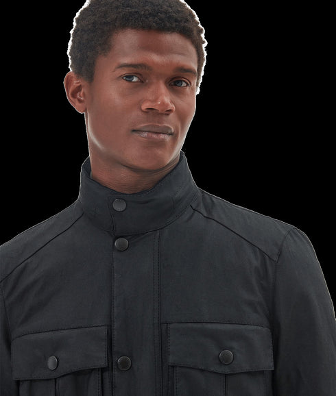 Corbridge Wax Jacket - Black