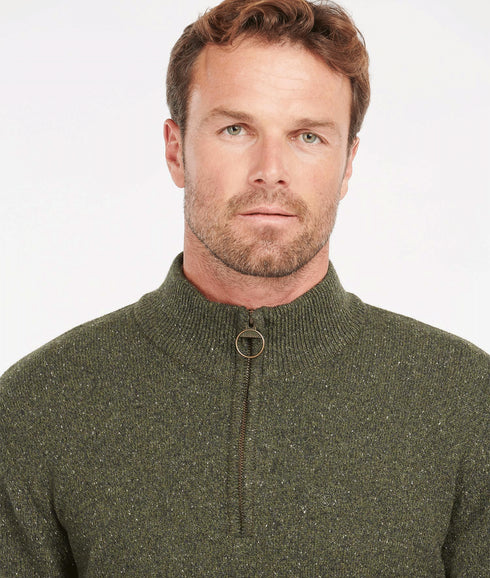 Essential Tisbury Half Zip Sweatshirt - Green