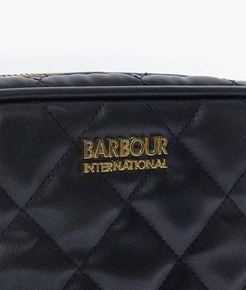 Sloane Quilted Crossbody Bag - Black