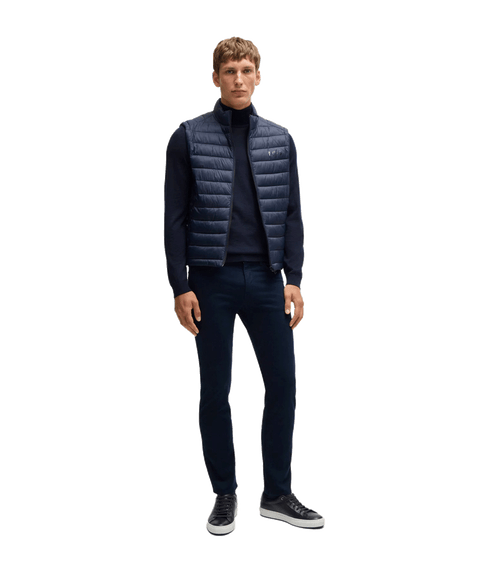 Delaware Slim-fit Trousers - Navy