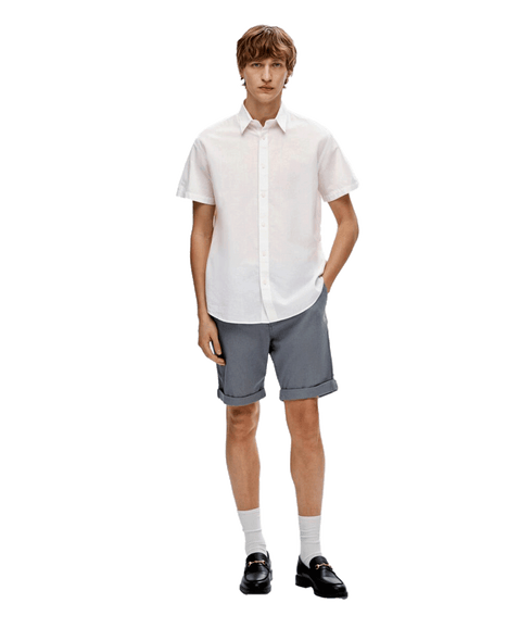 Classic Short Sleeved Shirt - White