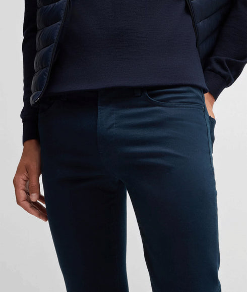 Delaware Slim-fit Trousers - Navy
