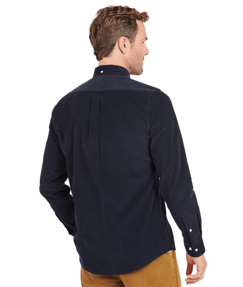 Ramsey Tailored Cord Shirt - Navy