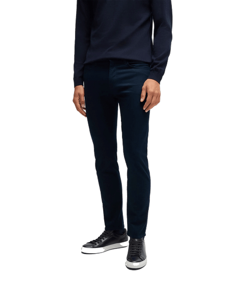 Delaware Slim-fit Trousers - Navy