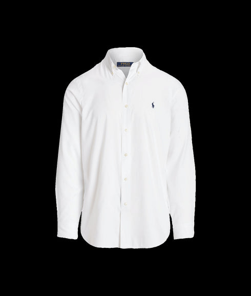 Classic Fit Performance Twill Shirt - White