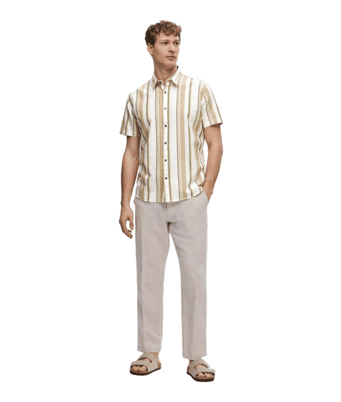 Relax Sun Shirt Short Sleeve Resort Egret - Multi