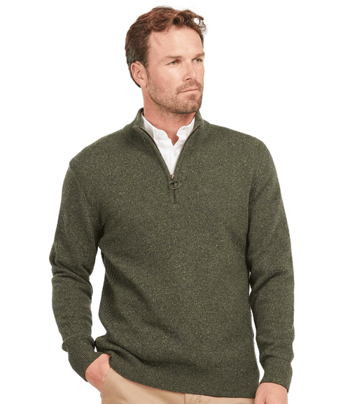Essential Tisbury Half Zip Sweatshirt - Green