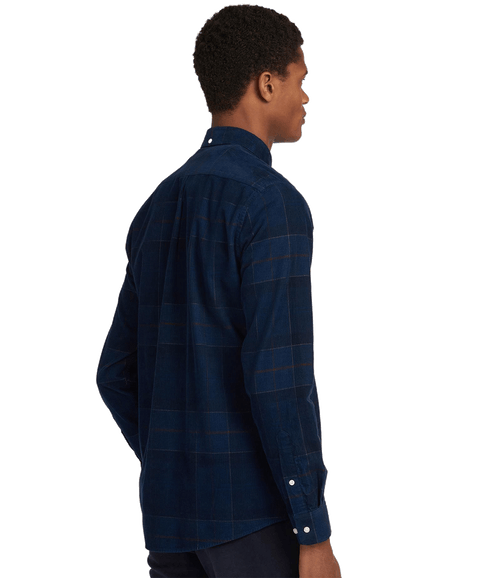 Blair Tailored Fit Shirt Midnight Tartan - Multi