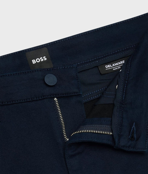 Delaware Slim-fit Trousers - Navy