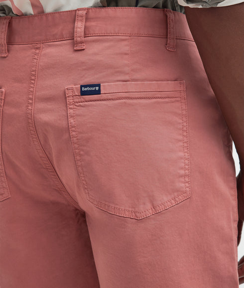Overdyed Twill Short - Pink