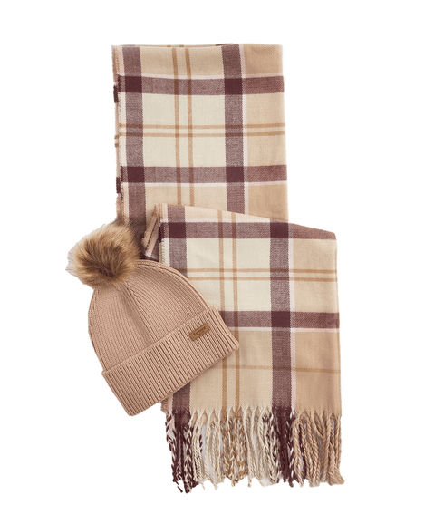 Dover Beanie & Hailes Scarf Gift Set - Multi