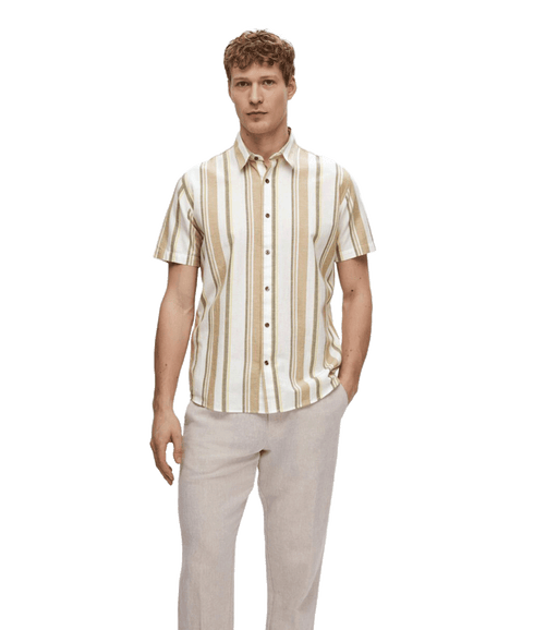 Relax Sun Shirt Short Sleeve Resort Egret - Multi