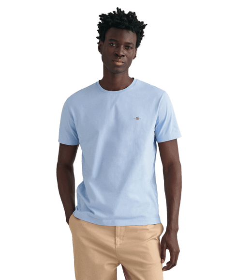 Regular Fit Shield T-Shirt - Capri Blue