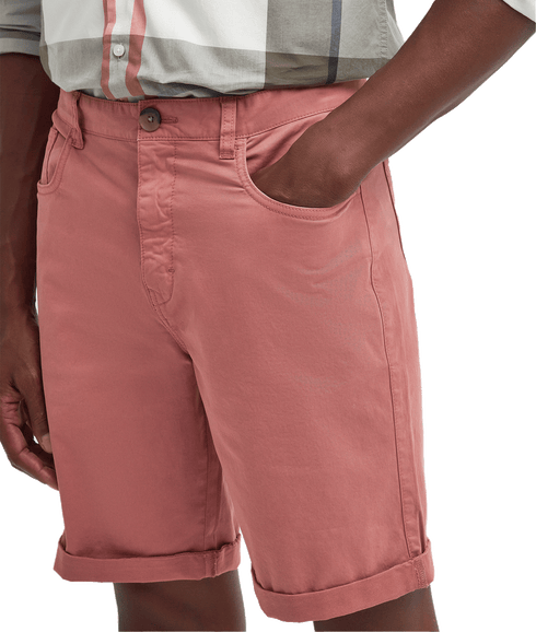 Overdyed Twill Short - Pink