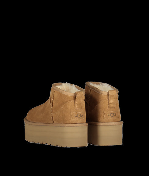 Classic Ultra Mini Platform Boot - Chestnut