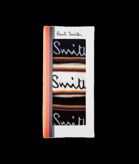 Three Pack of Mainline Sport Socks - Multi