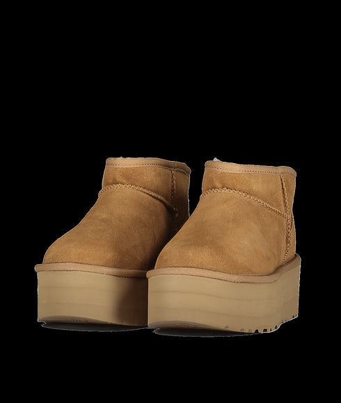 Classic Ultra Mini Platform Boot - Chestnut
