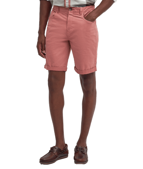 Overdyed Twill Short - Pink