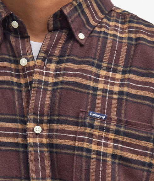 Drumhill Tailored Long Sleeved Shirt - Brown
