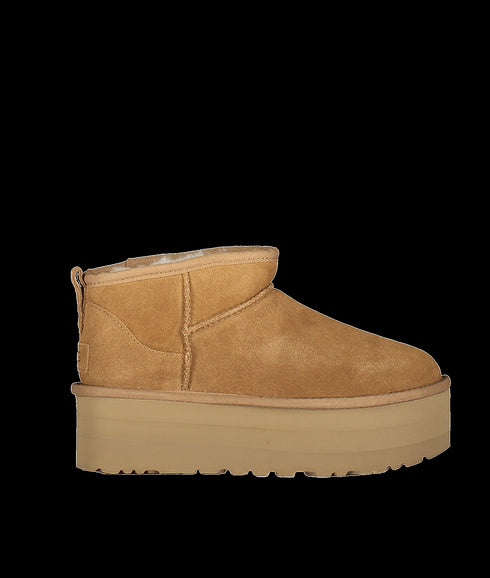 Classic Ultra Mini Platform Boot - Chestnut