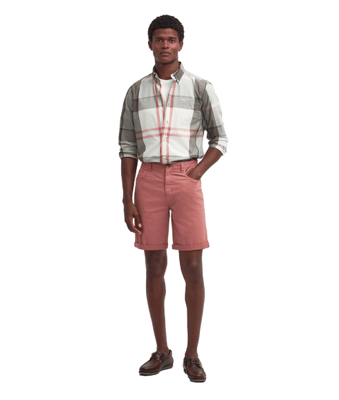 Overdyed Twill Short - Pink