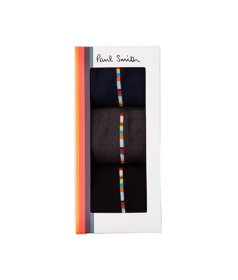 Central 'Signature Stripe' Socks Three Pack - Multi