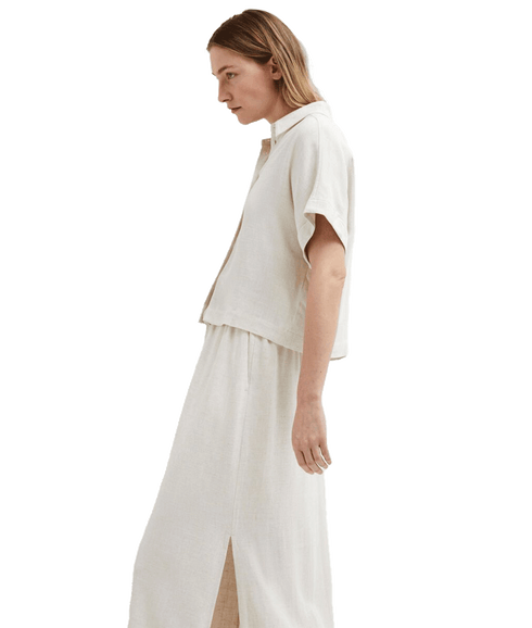 Viva Ss Cropped Sun Shirt