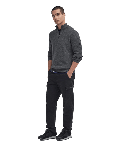 Crawley Half-Zip Jumper - Grey