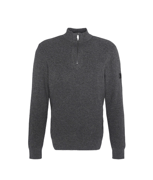 Crawley Half-Zip Jumper - Grey