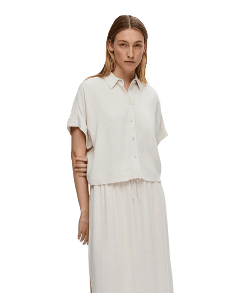 Viva Ss Cropped Sun Shirt